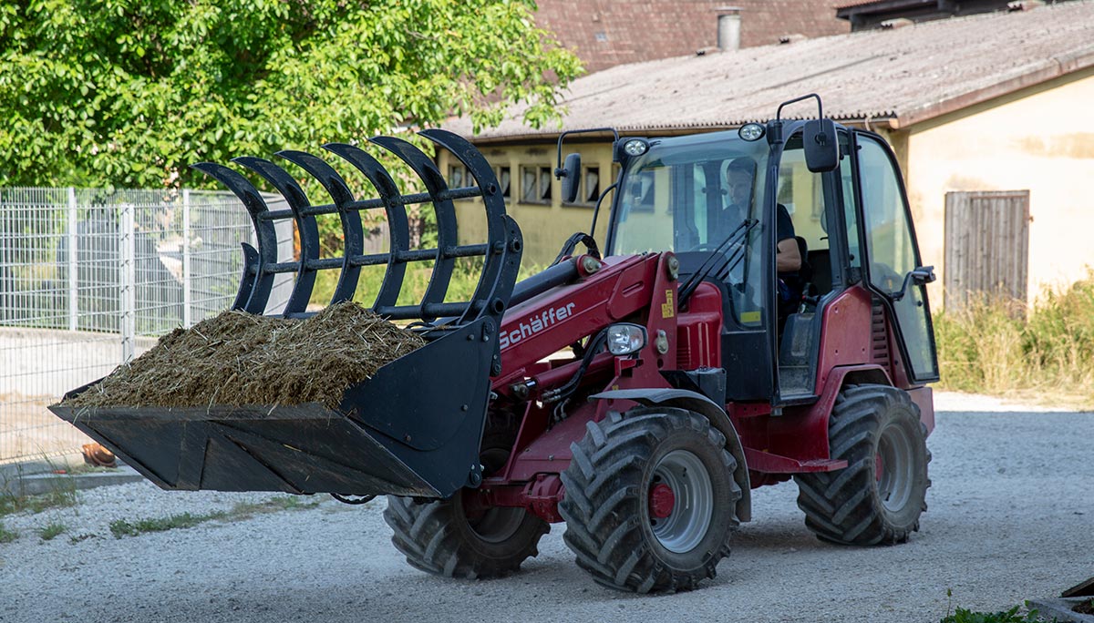 Traktor der Hofmolkerei Geilsheim